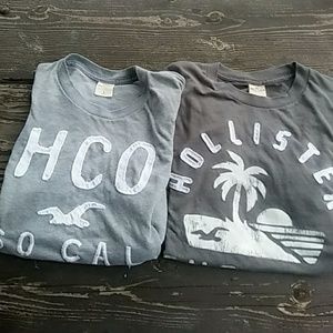 Hollister men's T-shirt(2) BUNDLE